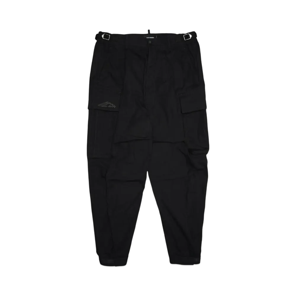 DSQUARED2 Icon Ripstop 3D Cargo Pants "BLACK"