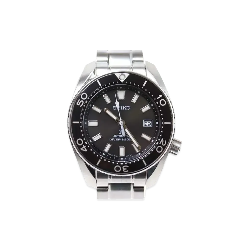 SEIKO Prospex Diver Scuba Domestic Divers 50th Anniversary "Black" SBDC027