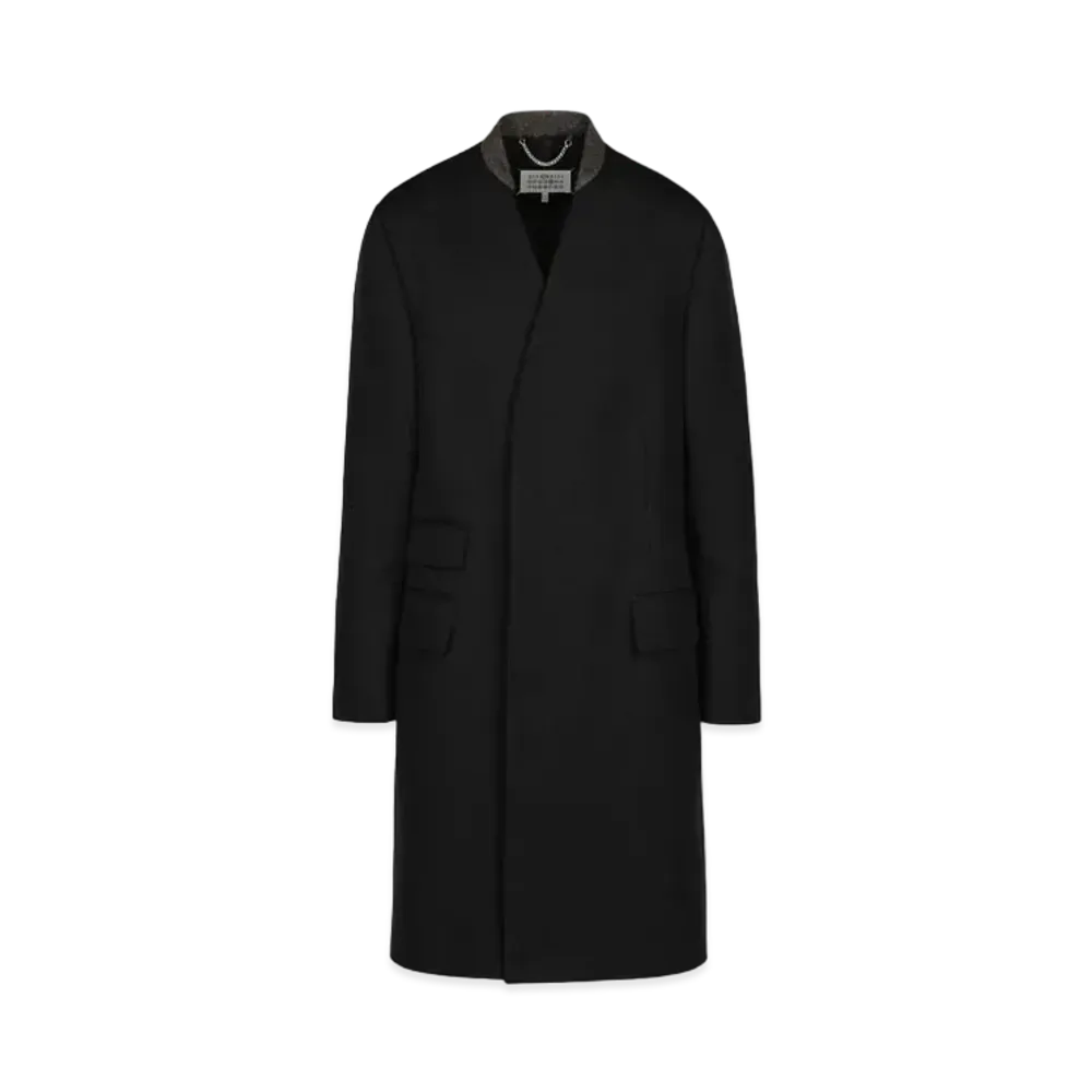 Maison Margiela Women's Wool Cavalry Coat "Black"