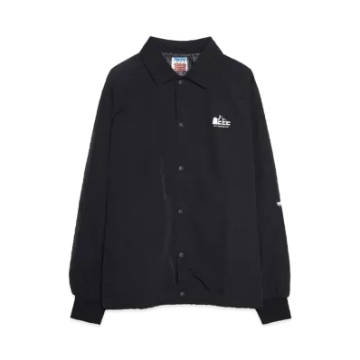 CITY COUNTRY CITY NYLON COACH JACKET "BLACK"
