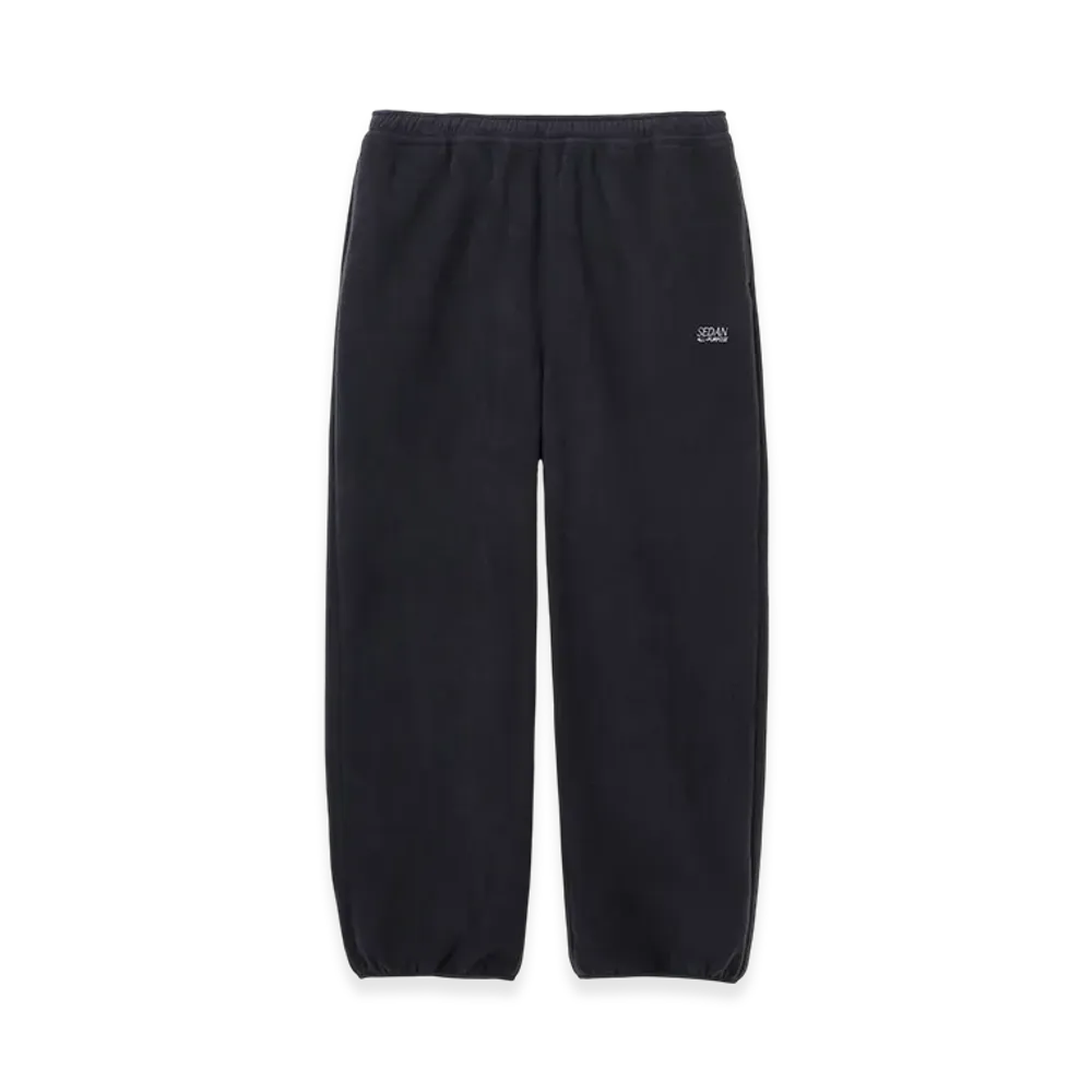 SEDAN ALL-PURPOSE OG Logo Wide Fit Fleece pants "Black"