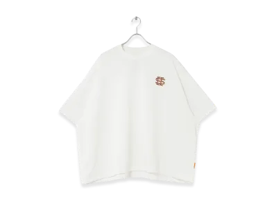 SEE SEE Super Big Color Logo Tee "White"