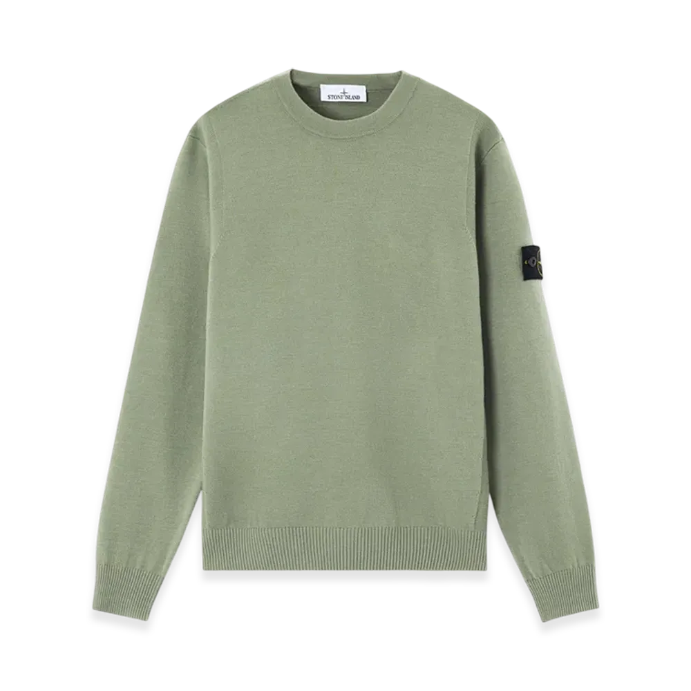 Stone Island 5100001 Stretch RWS Wool "Sage Green"