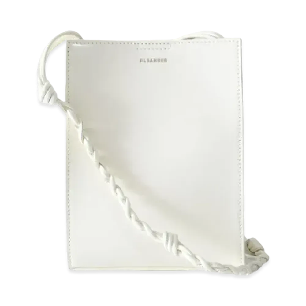 JIL SANDER Tangle Small Shoulder Bag "White"