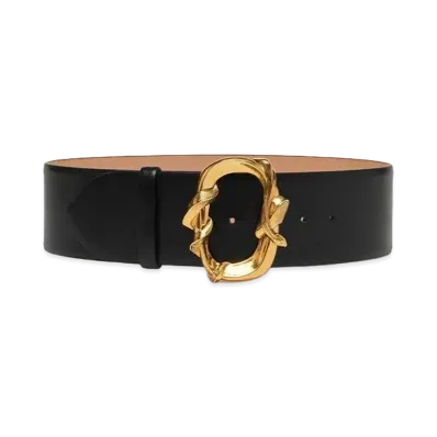 Alexander McQUEEN Snake Waist Belt "Black"