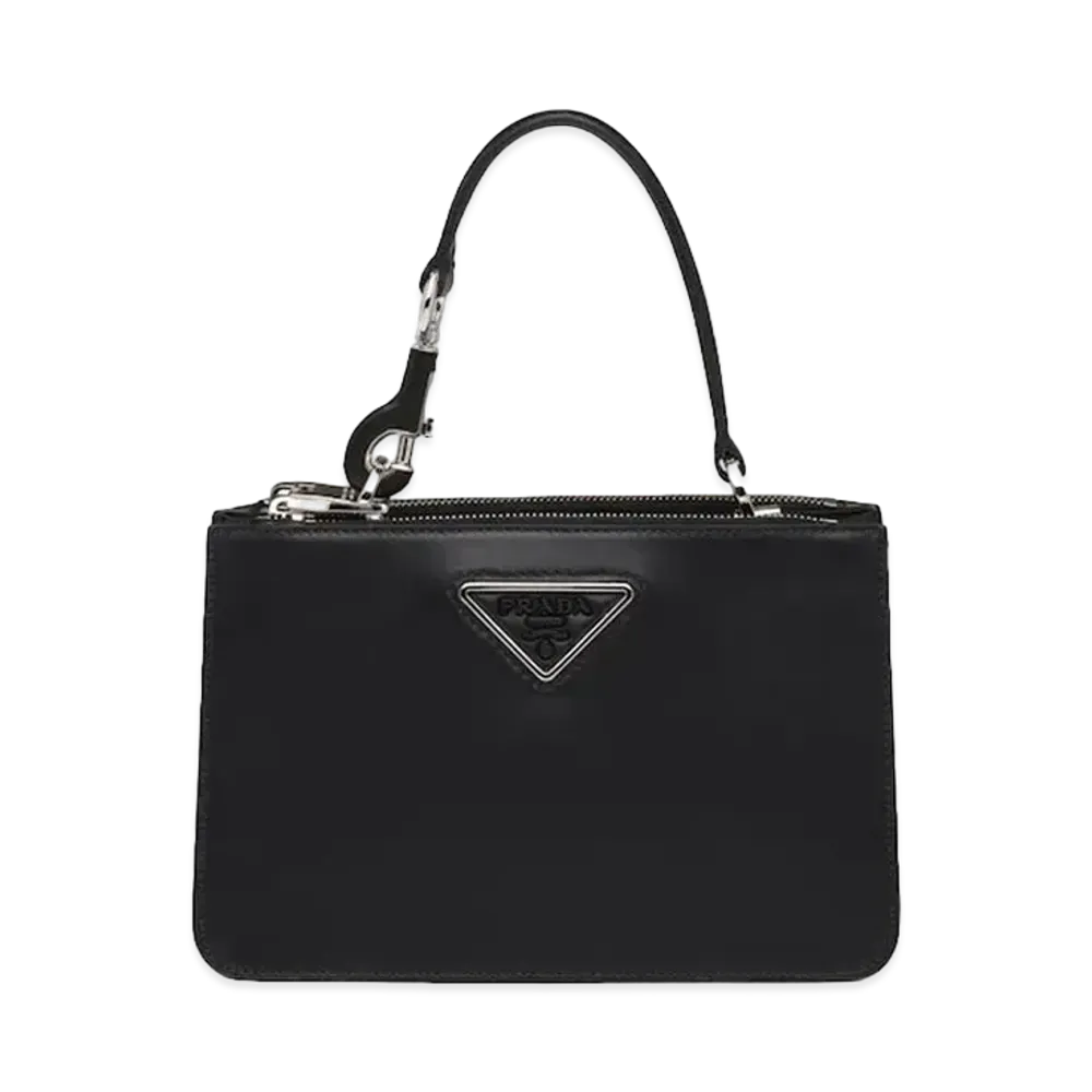 PRADA Leather Handbag "Black"