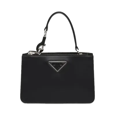 PRADA Leather Handbag "Black"