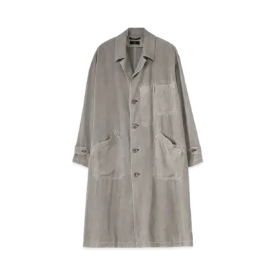 Yohji Yamamoto Y's RY/CU KERSEY PIGMENT DYE O-4 POCKET C "Gray"