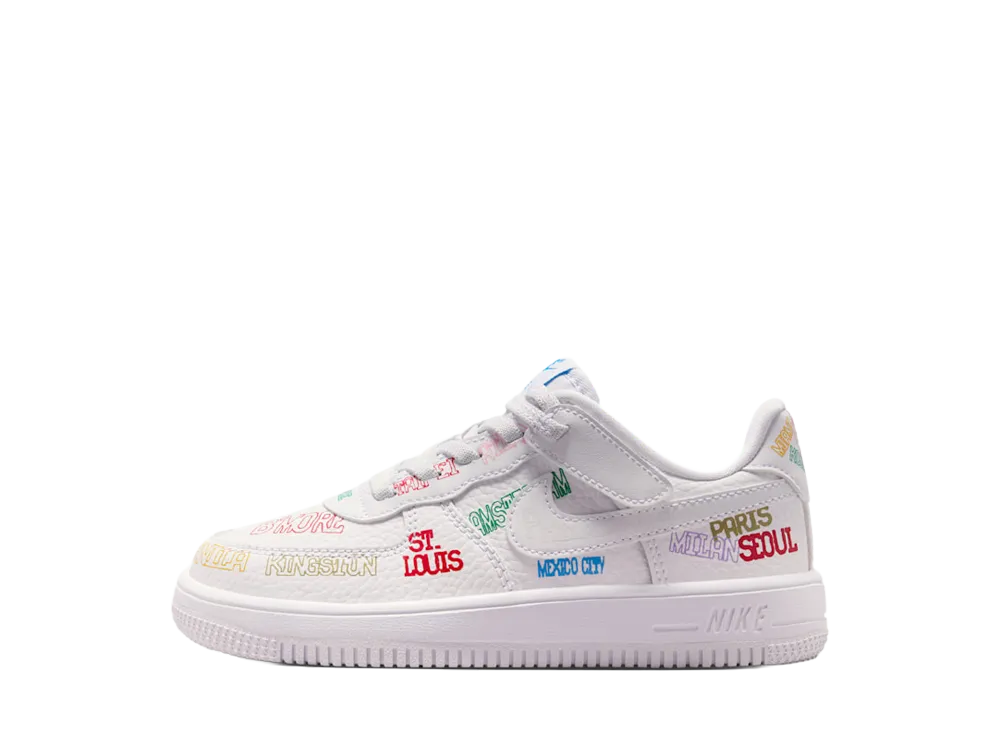 Nike PS Force 1 Low EasyOn LV8 3 "On Tour/White"
