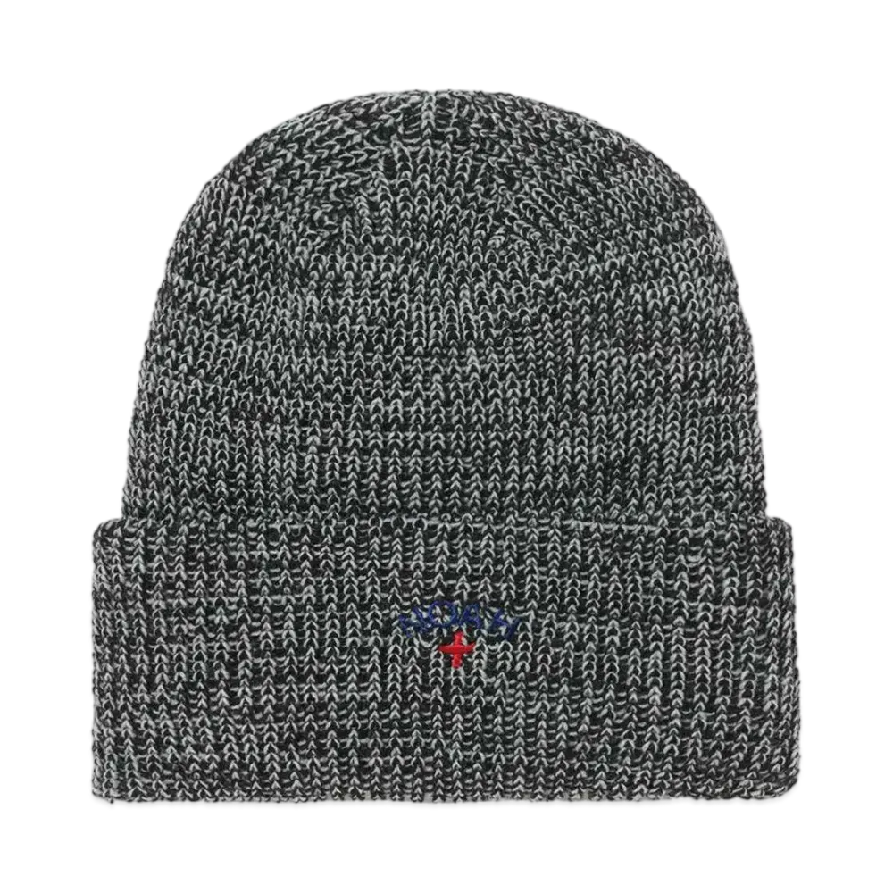 Noah Marled Core Logo Beanie "Grey/Black"
