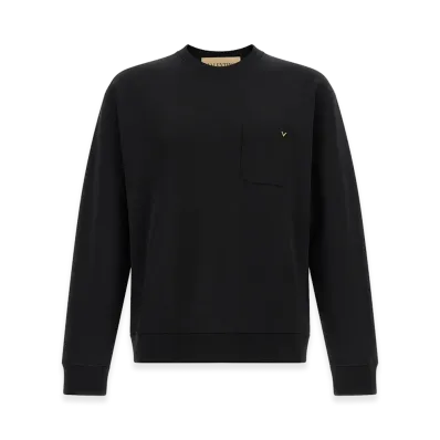 Valentino Garavani V Gold Sweatshirt "Black"