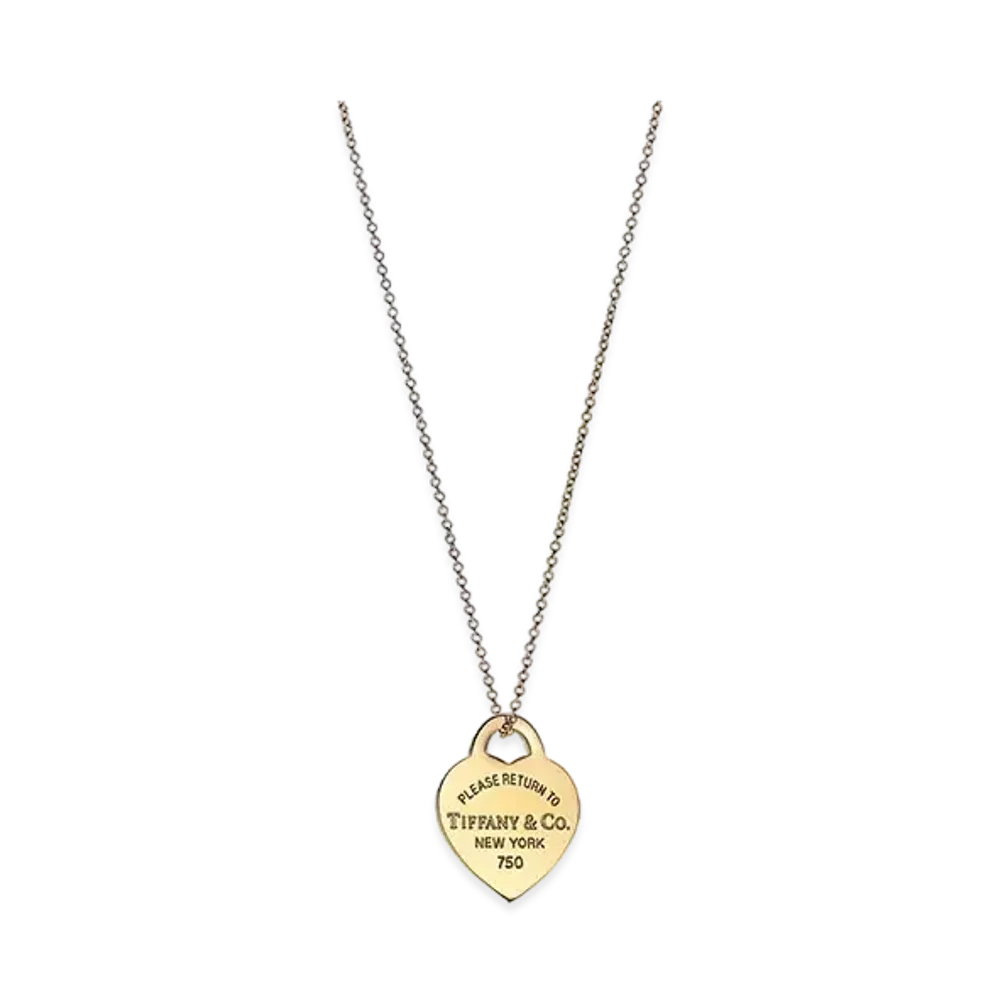 Tiffany & Co. Return to Tiffany Heart Tag Pendant "Yellow Gold"