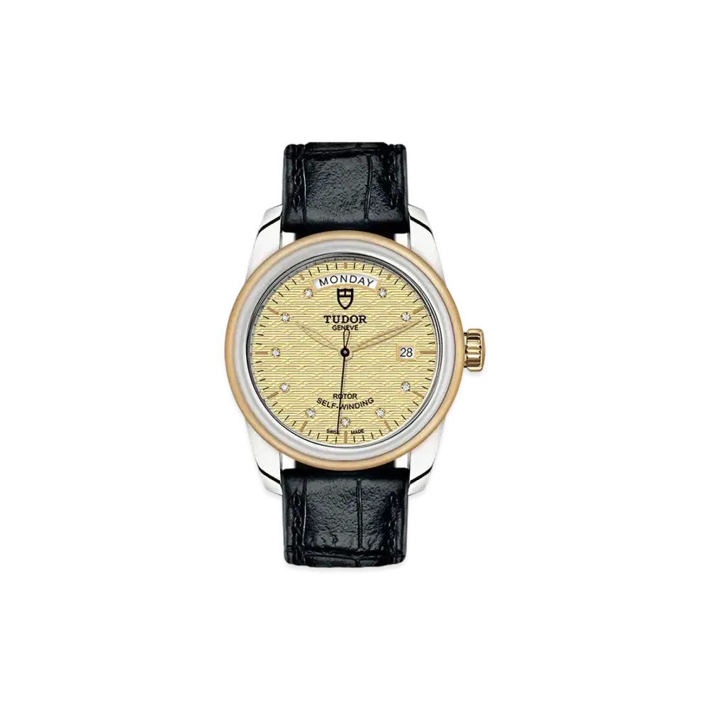 TUDOR GLAMOUR DATE + DAY
