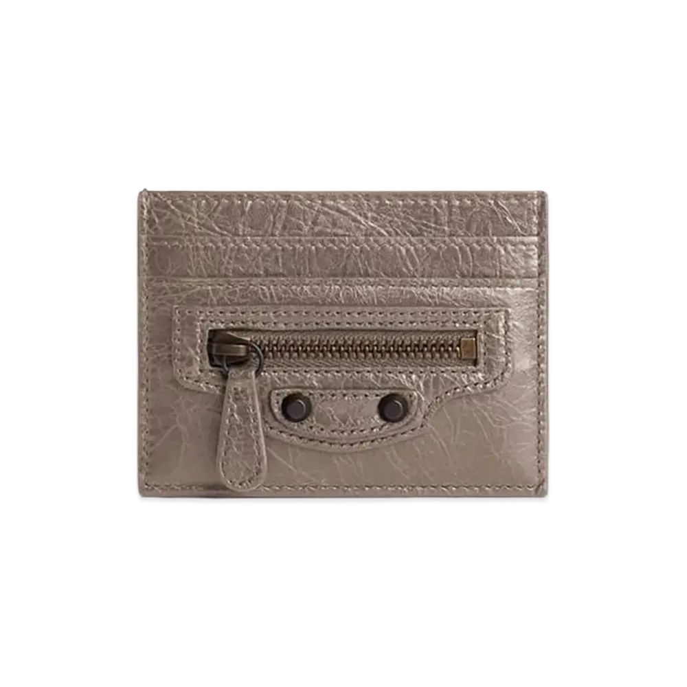 BALENCIAGA Women's Le City Card Holder "Dark Noir"