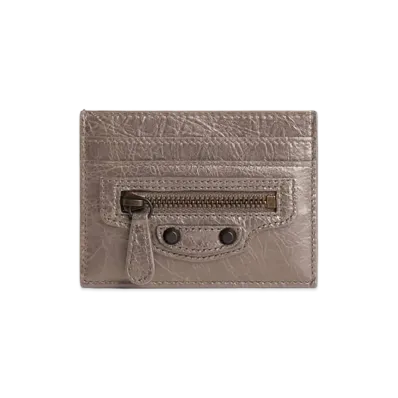 BALENCIAGA Women's Le City Card Holder "Dark Noir"