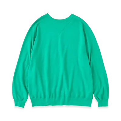 NICENESS Lars Lightweight Sweat Crewneck Pullover "Green"