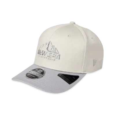 NEW ERA Outdoor 9Seventy Stretch Snap Mountain Logo Stretch Cotton "Stone/Gray"