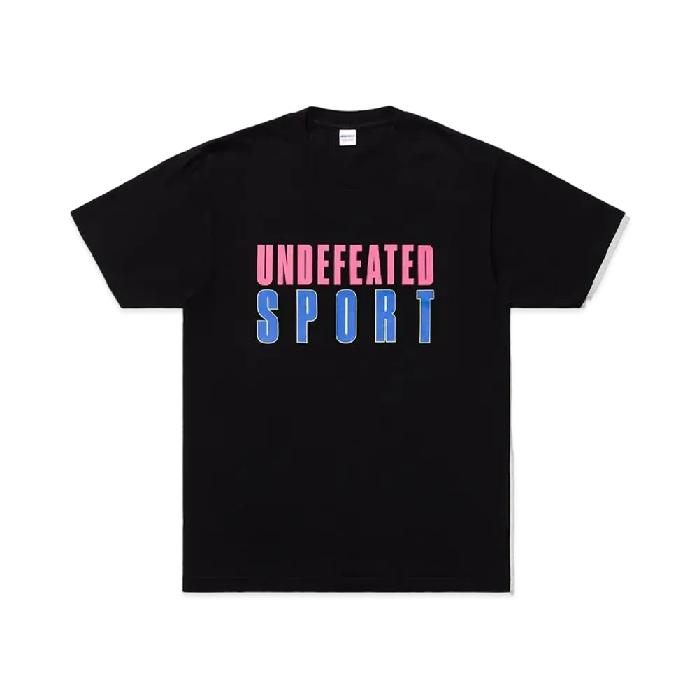 UNDEFEATED SPORT S/S TEE - 80144 "Black"