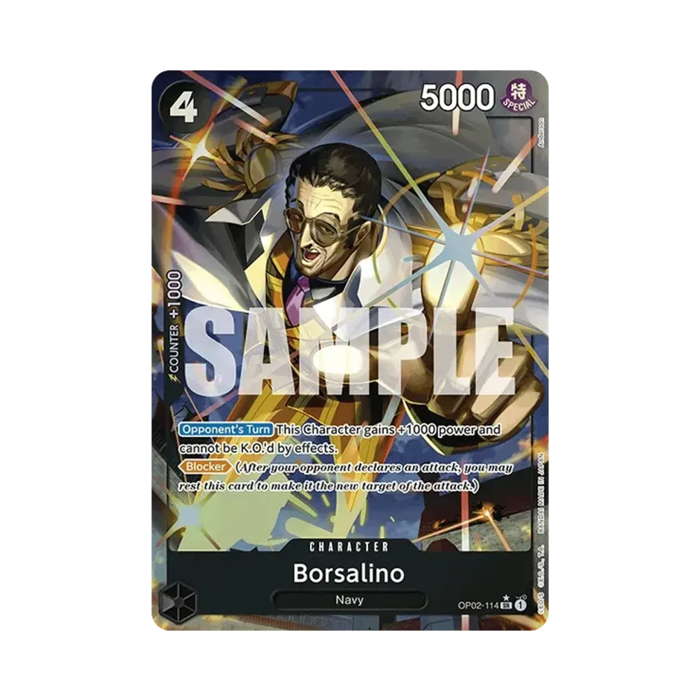 ボルサリーノ SR-P [OP02-114]【英語版】(プレミアムブースター「ONE PIECE CARD THE BEST」)
