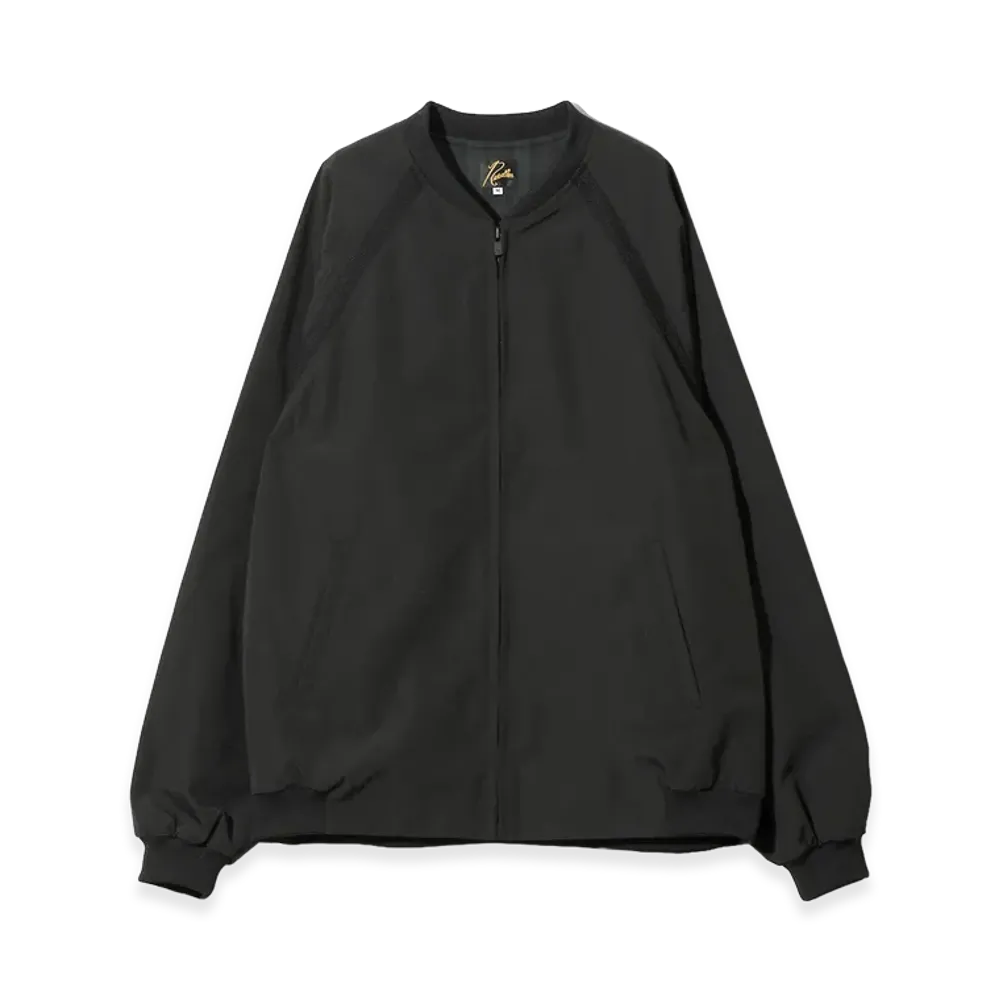 NEEDLES Knit Insert Sports Jacket - PE/C Typewriter "Black"