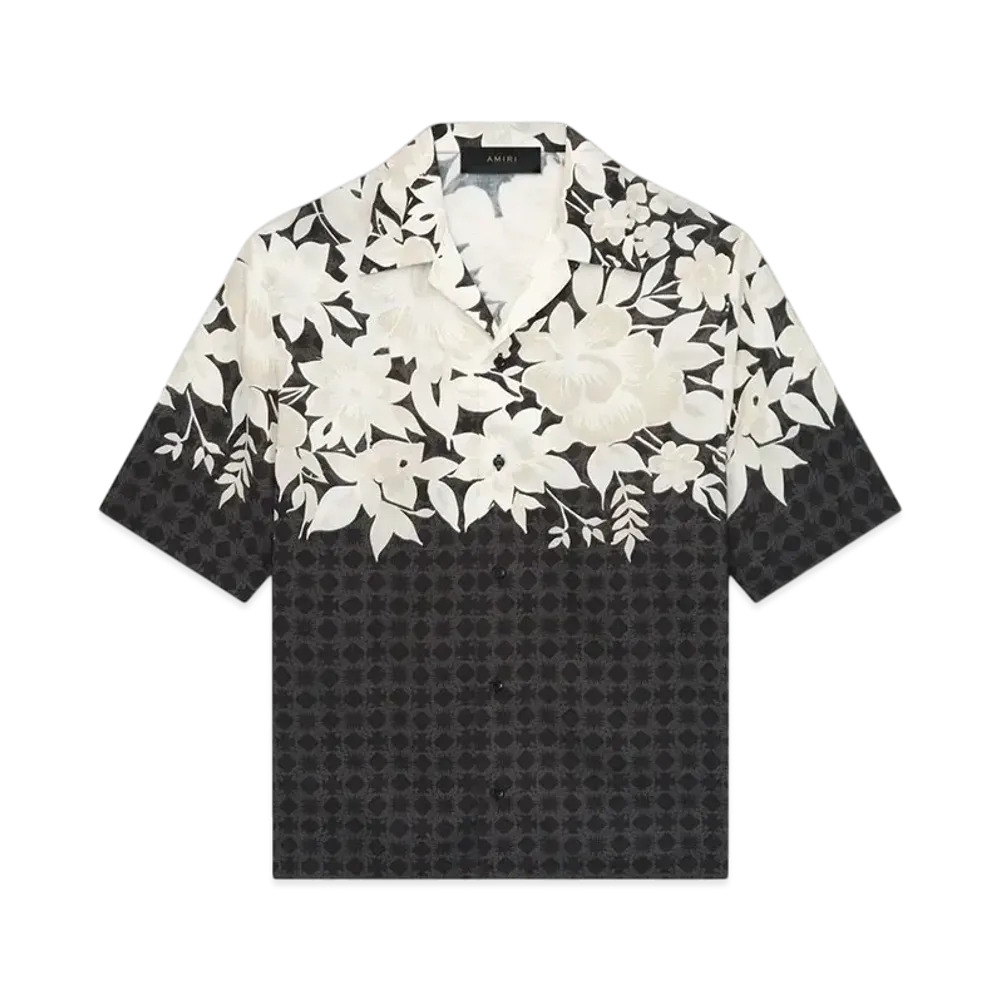 AMIRI Garden Camp Shirt "Black"