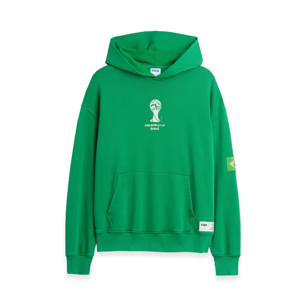 Gap x Ouigi Theodore FIFA World Cup Vintage Soft French Terry Oversized Hoodie Brazil "Green"