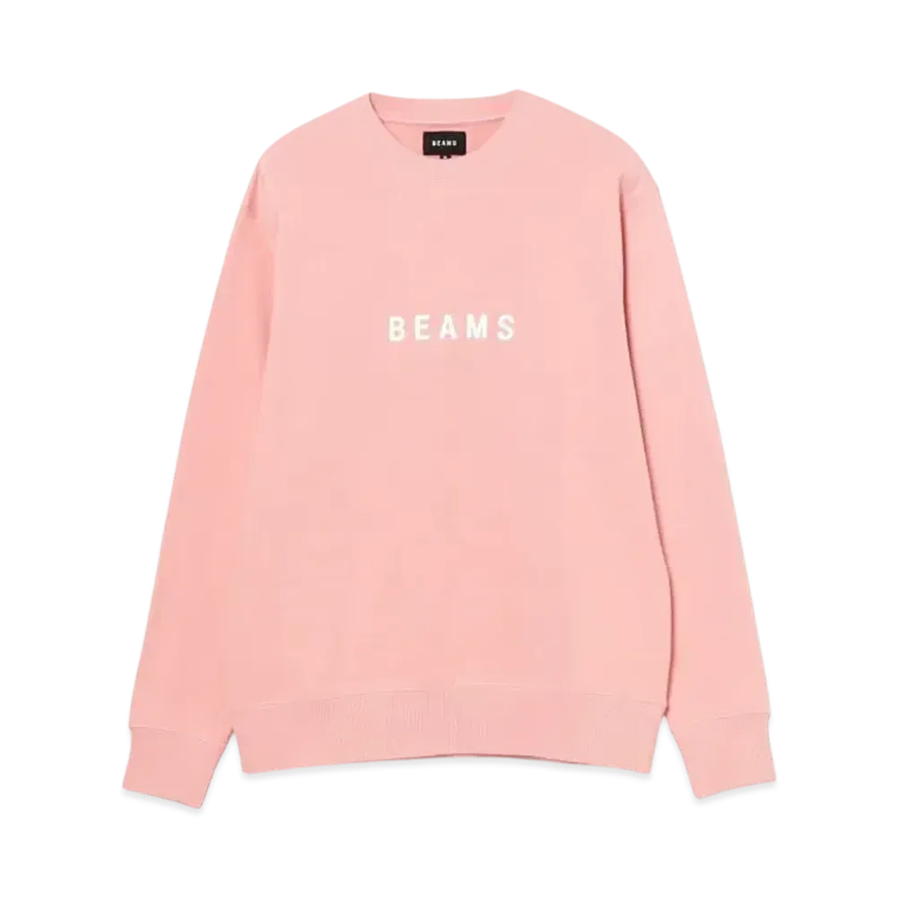 BEAMS Logo Sweatshirt 25SS "Pink"