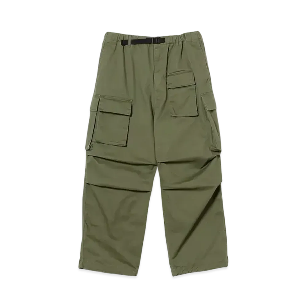 BEAMS Military Pocket Balloon Pants "Olive"