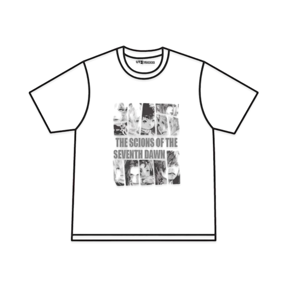 Uniqlo Final Fantasy 35th Anniversary UT Graphic T-Shirt Final Fantasy XIV "White"