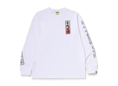 A BATHING APE Senjafuda LS Tee "White"