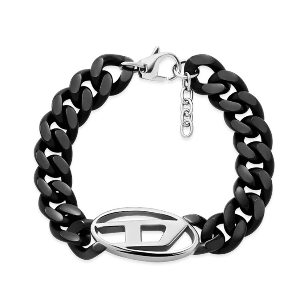 Diesel Dx1611931 Stainless Steel Chain Bracelet "Black"