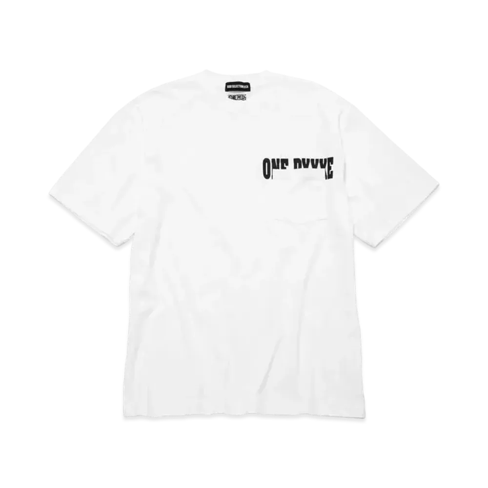 GOD SELECTION XXX x ONE PIECE T-SHIRT GX-A22-OPST-01 "White"