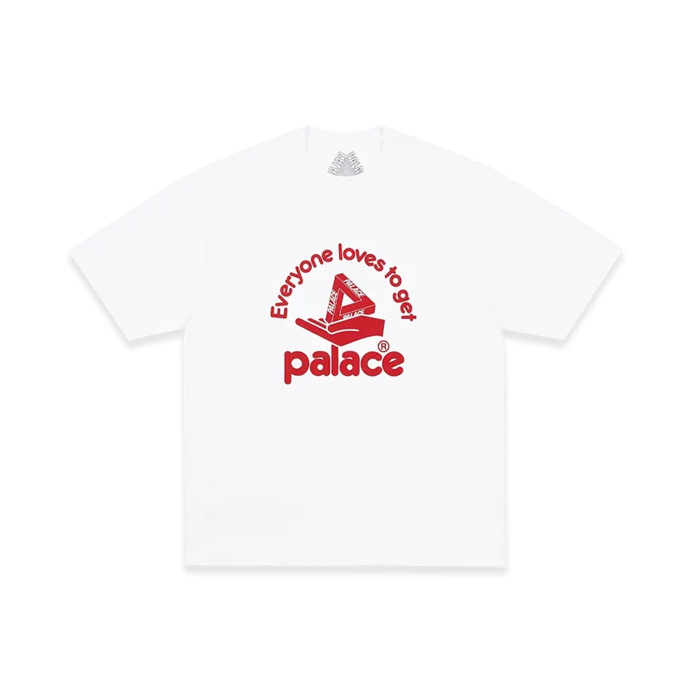 PALACE Hand Out T-Shirt "White"