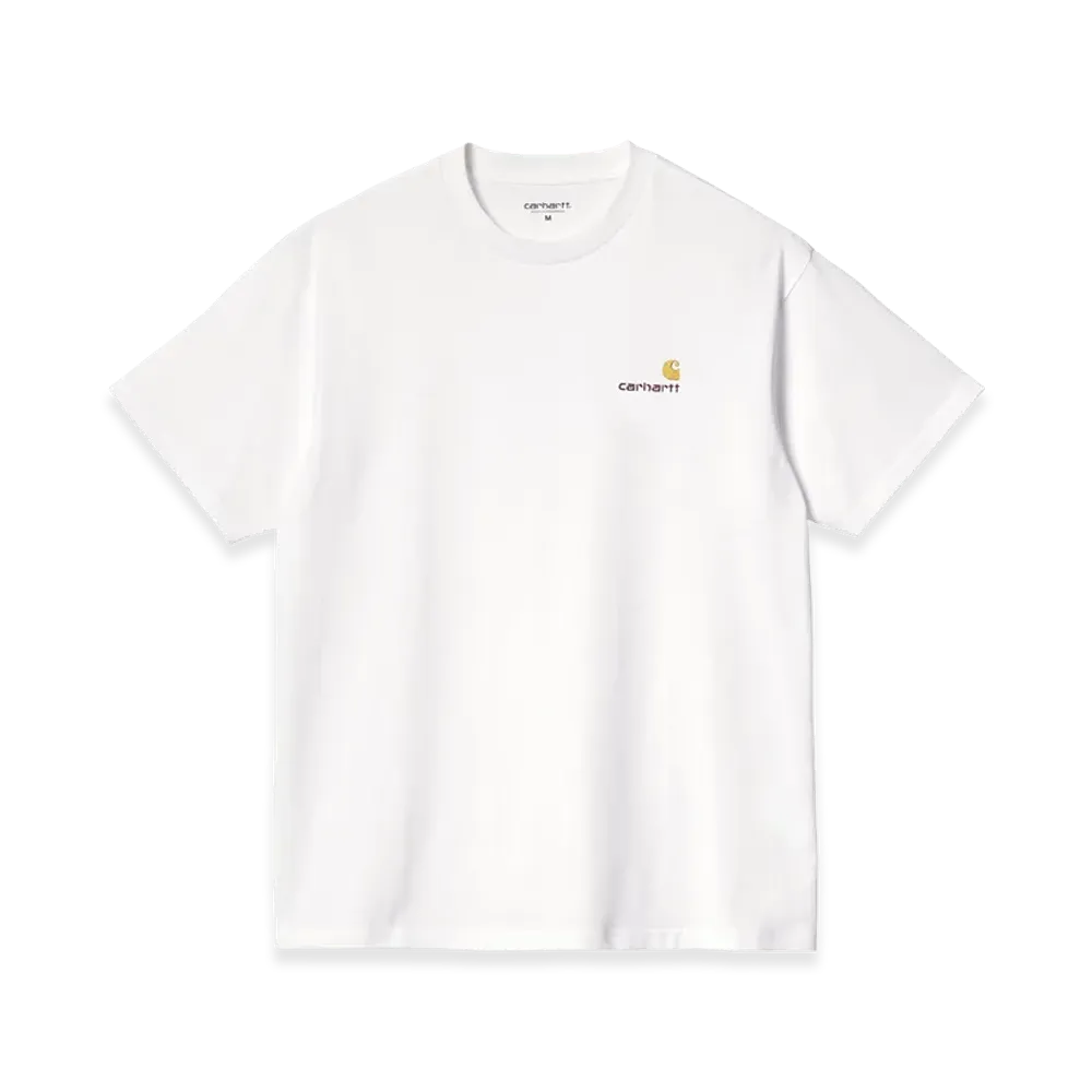 Carhartt WIP S/S American Script T-Shirt "White"