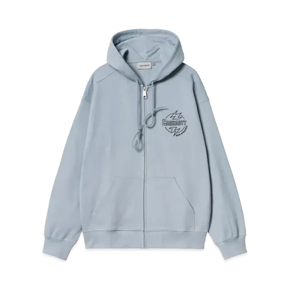 Carhartt Hooded Blaze Jacket "Misty Sky/Black"