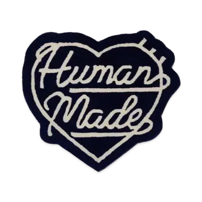 HUMAN MADE Heart Rug Small "Navy" HM28GD073