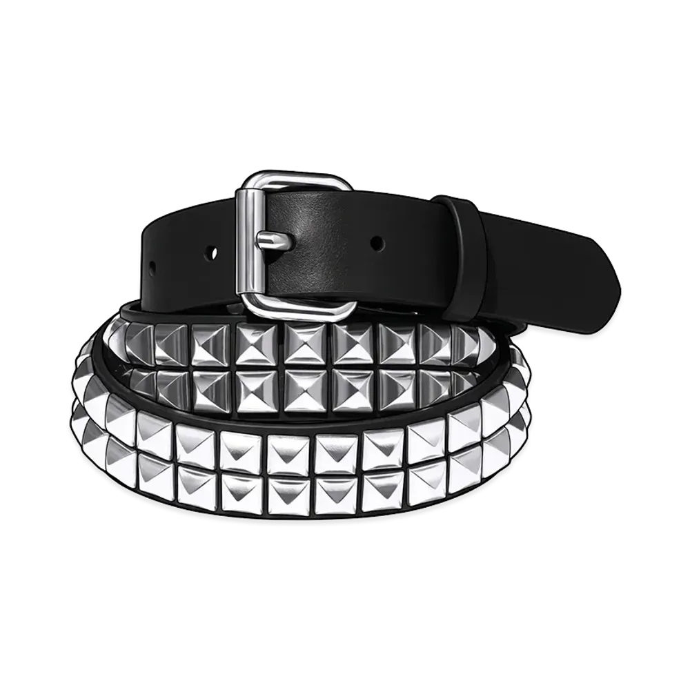 Supreme Studded Leather Belt "Black"