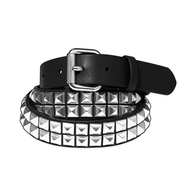 Supreme Studded Leather Belt "Black"