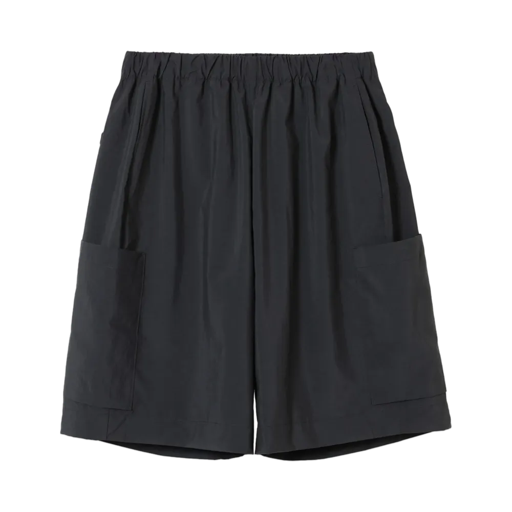 N.HOOLYWOOD Wide Half Pants "Black"
