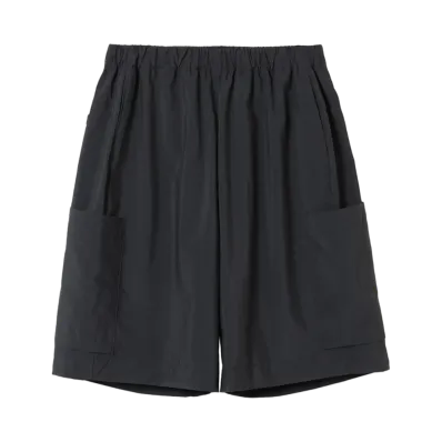 N.HOOLYWOOD Wide Half Pants "Black"
