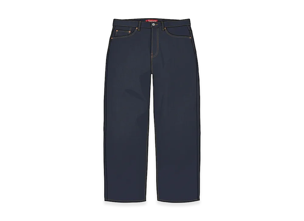 Supreme Baggy Selvedge Jean "Rigid Indigo"