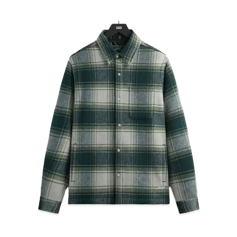 Kith Wool Ginza Shirt "Stadium"