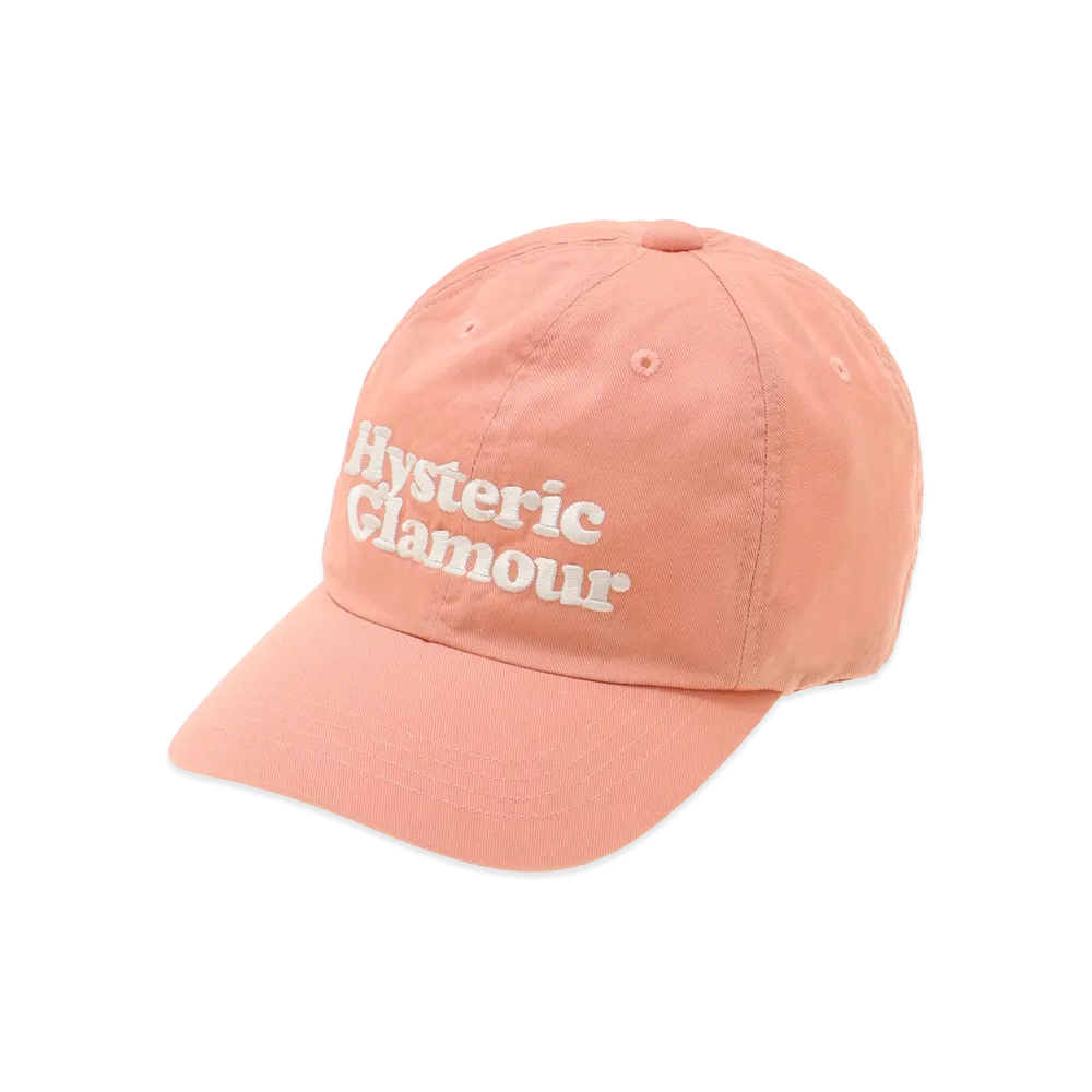 HYSTERIC GLAMOUR Women's Hysteric Logo Embroidered Cap "Pink"