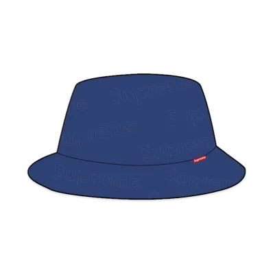 Supreme Lasered Twill Crusher "Navy"