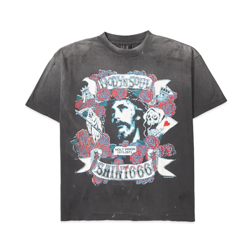 SAINT Mxxxxxx SS Tee Bodyn Soul "Black"