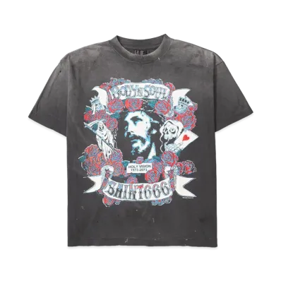 SAINT Mxxxxxx SS Tee Bodyn Soul "Black"