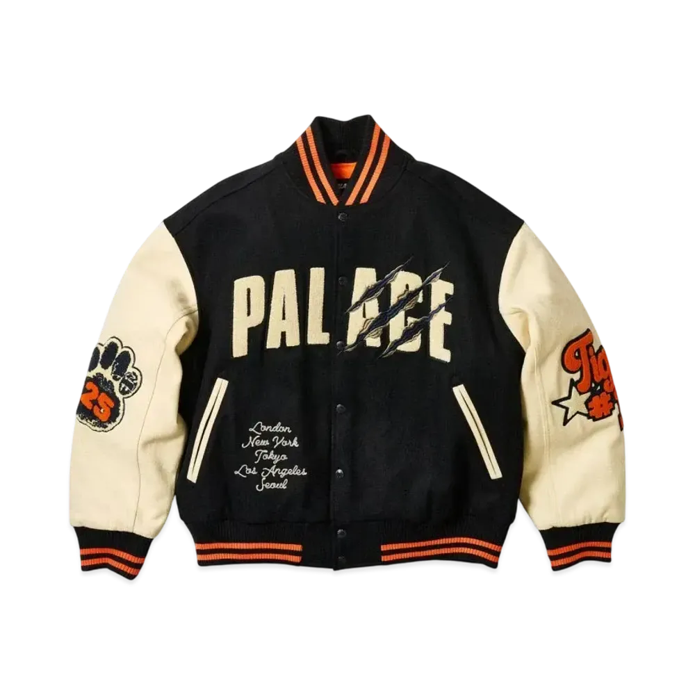 PALACE Tora Tora Varsity Jacket "Navy"