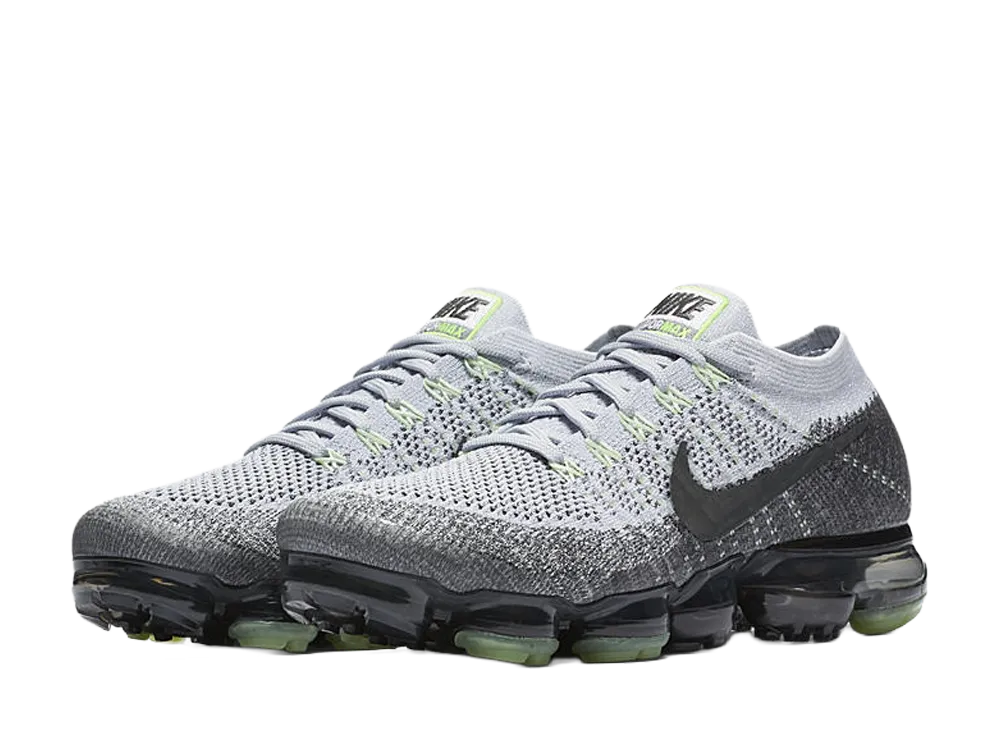 Nike Air VaporMax Flyknit "Grey Neon"