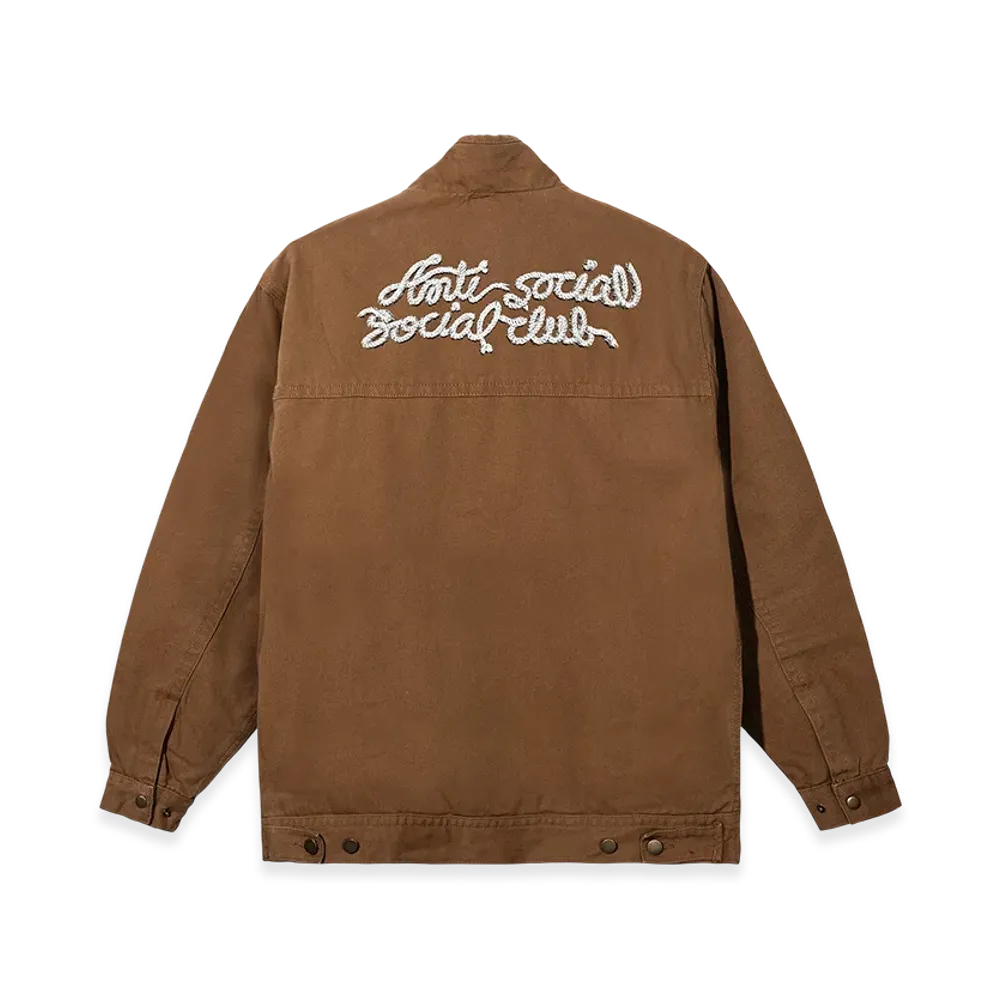 ANTI SOCIAL SOCIAL CLUB Western Workwear Jacket "Duck Brown"