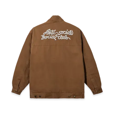 ANTI SOCIAL SOCIAL CLUB Western Workwear Jacket "Duck Brown"